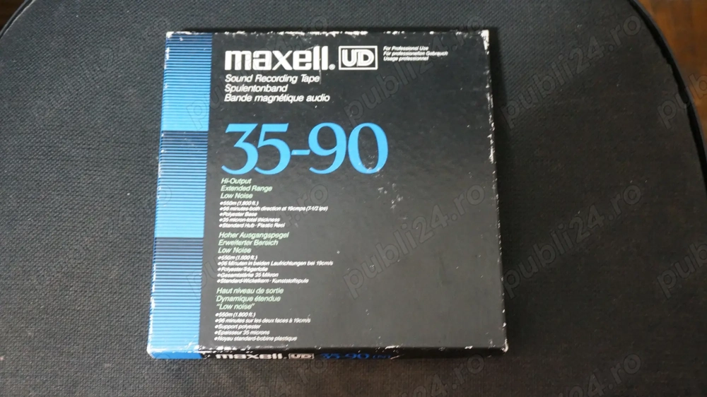 Banda magnetofon MAXELL UD 35-90 Inregistrare selectie Disco 70-80