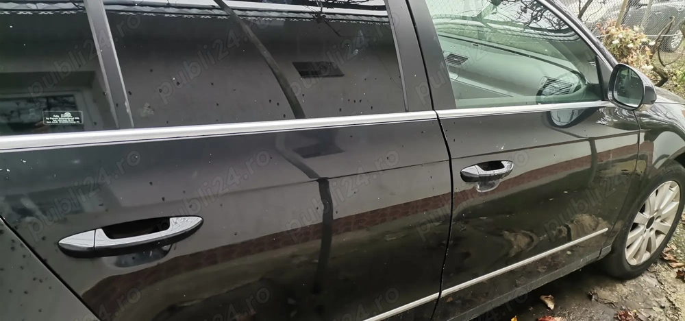 Portiera ușă passat-b6 neagră 