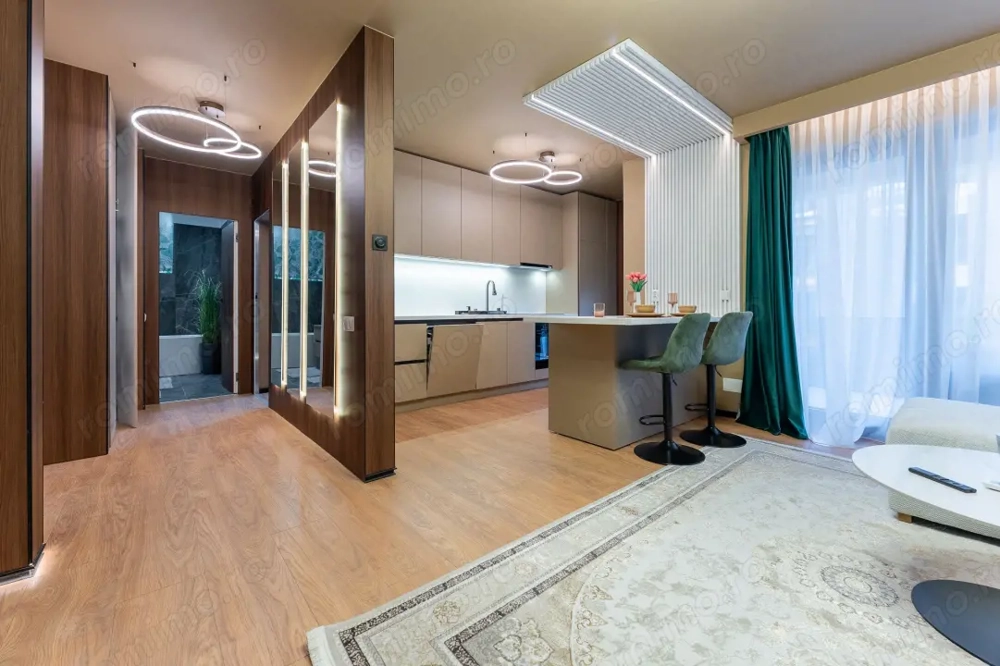 Comision 0% Apartament 2 cam, ultramodern, 56 mp, garaj, Intre Lacuri