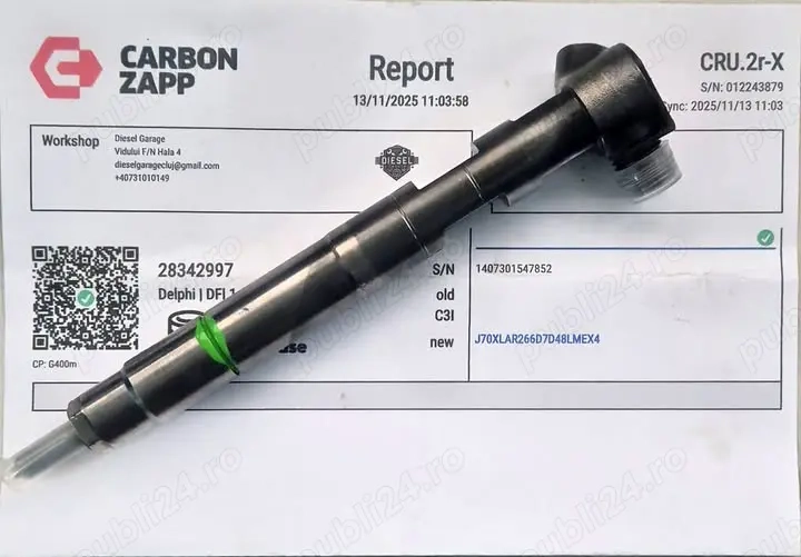 Injector Delphi Cod: 28342997