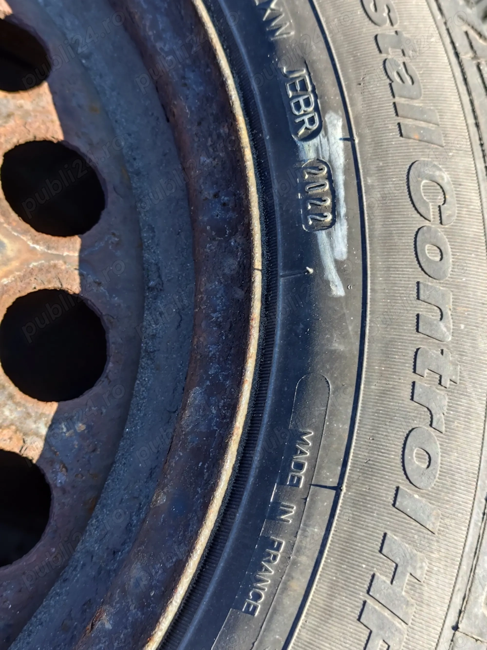  Jante cu cauciuc M+S iarna