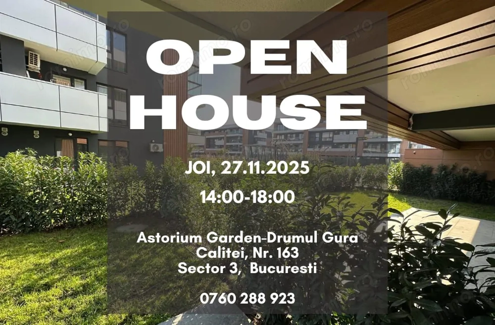 Apartament 4 camere Astorium Garden  Curte proprie  Theodor Pallady