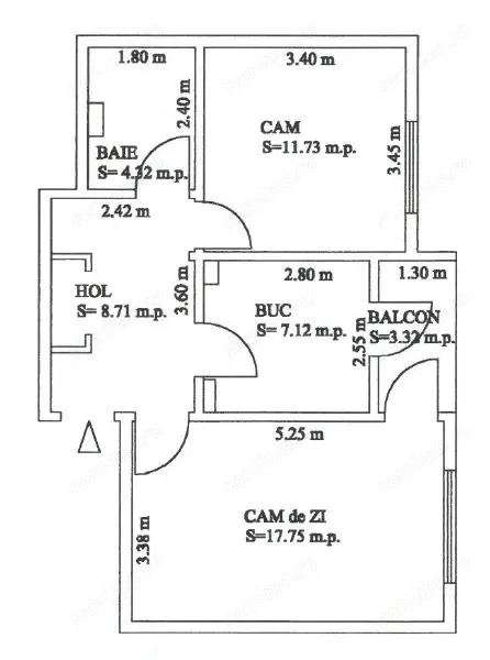 Apartament 2 camere zona Tomis Nord