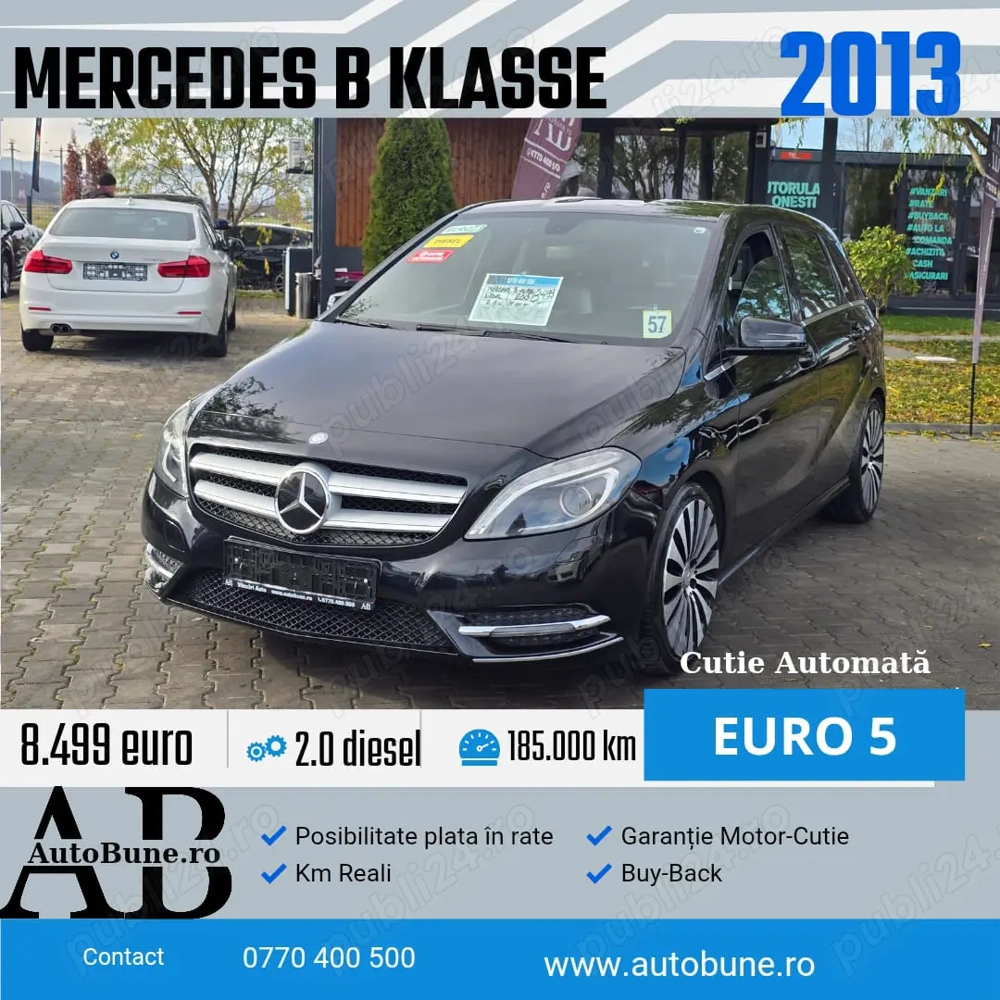 Mercedes B-Klasse 1.8 Diesel | Automata | 2013