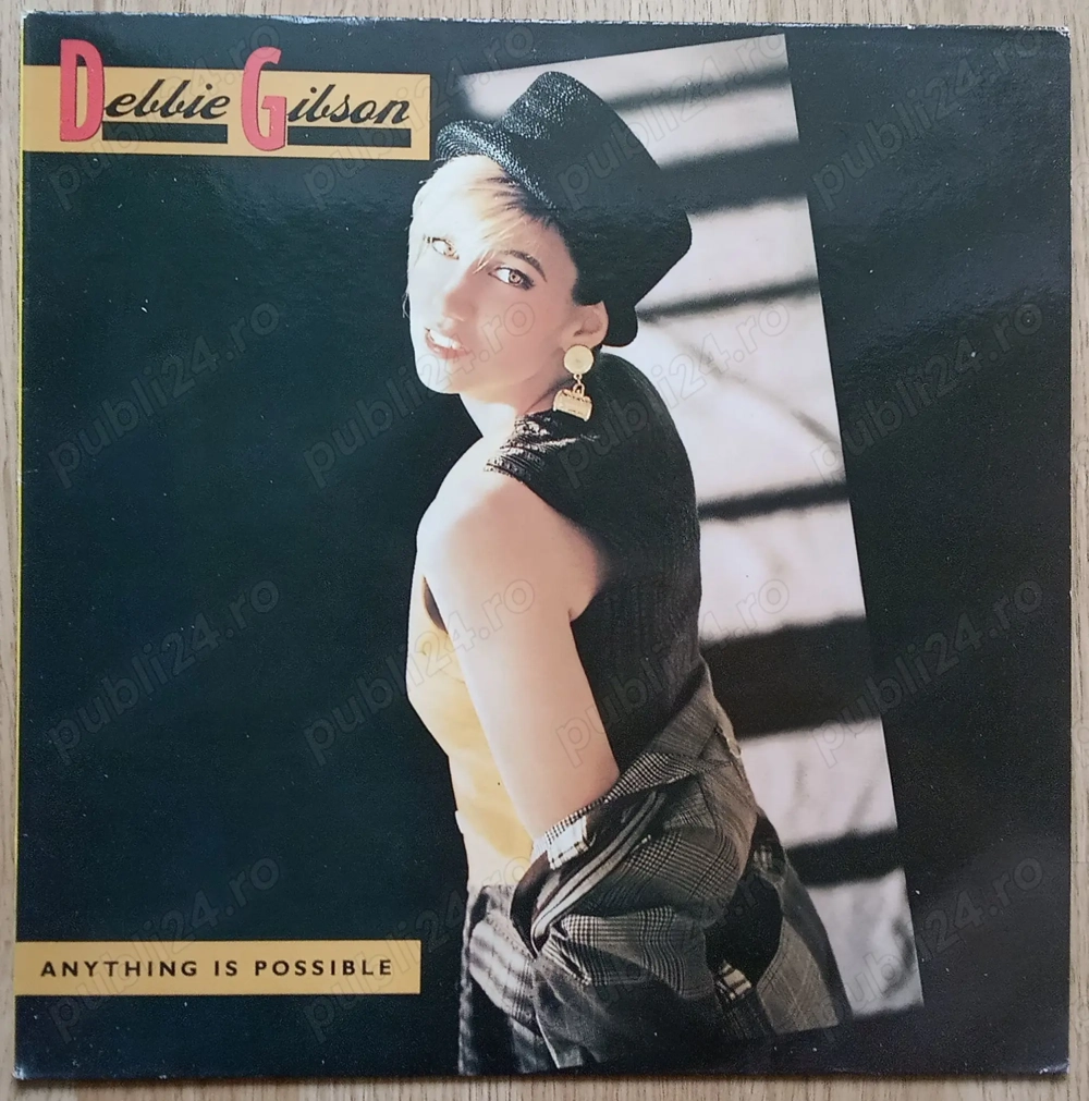 disc vinil LP Debbie Gibson - Anything Is Possible (1990)