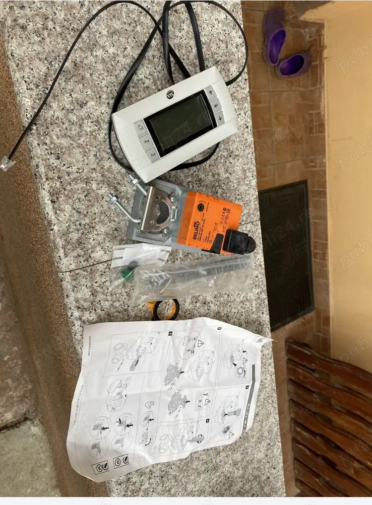 Servomotor belimo plus telecomanda control ( perete ) 350