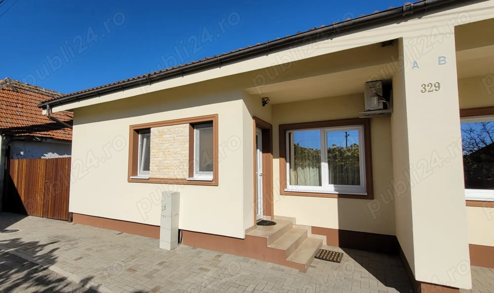 Casa modernă, mobilată, ocupabilă imediat la Pișchia. Zonă liniștită.