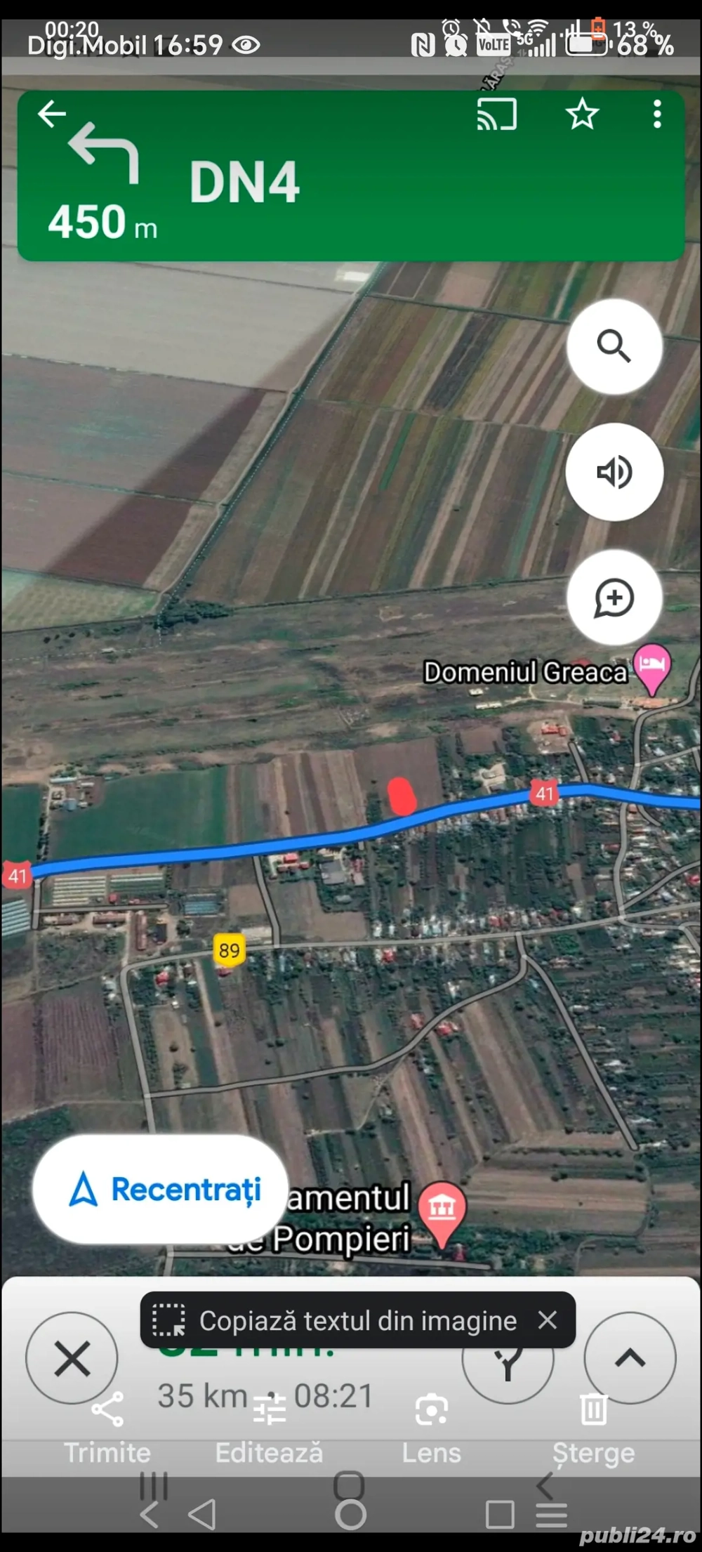 Teren intravilan Greaca