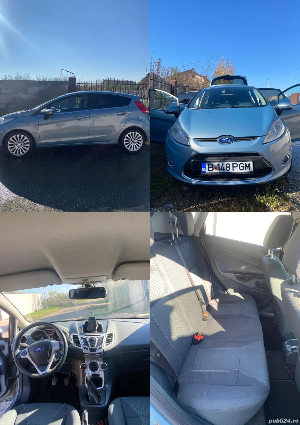 Ford Fiesta Titanium 2009   1.6 TDCi, 90 CP, Diesel   3500  Ofer fiscal