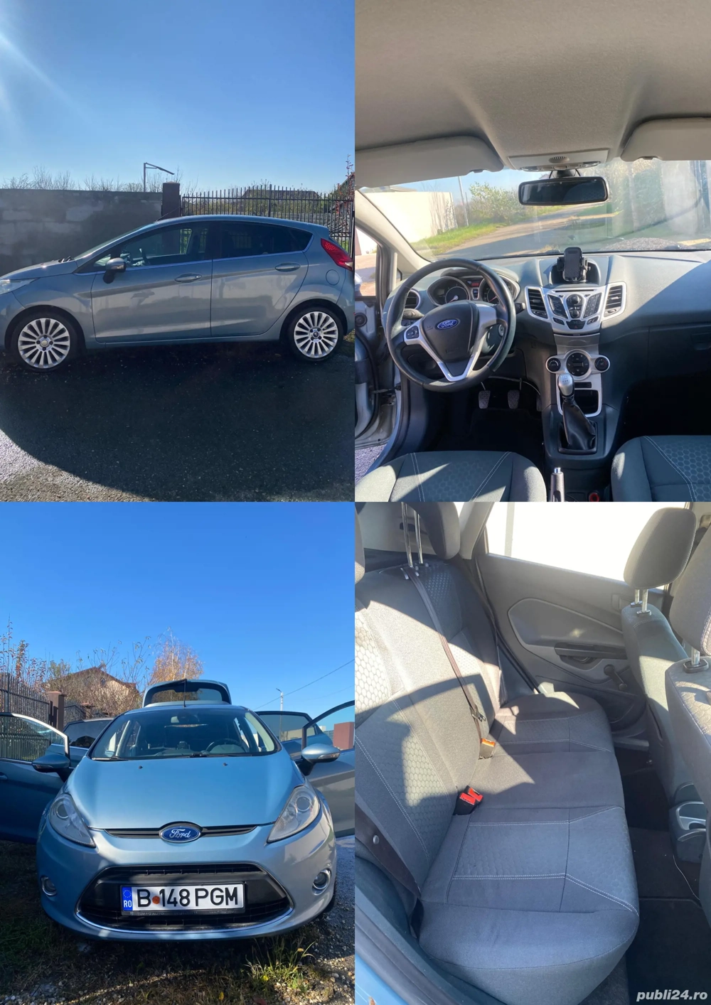 Ford Fiesta Titanium 2009   1.6 TDCi, 90 CP, Diesel   3500  Ofer fiscal