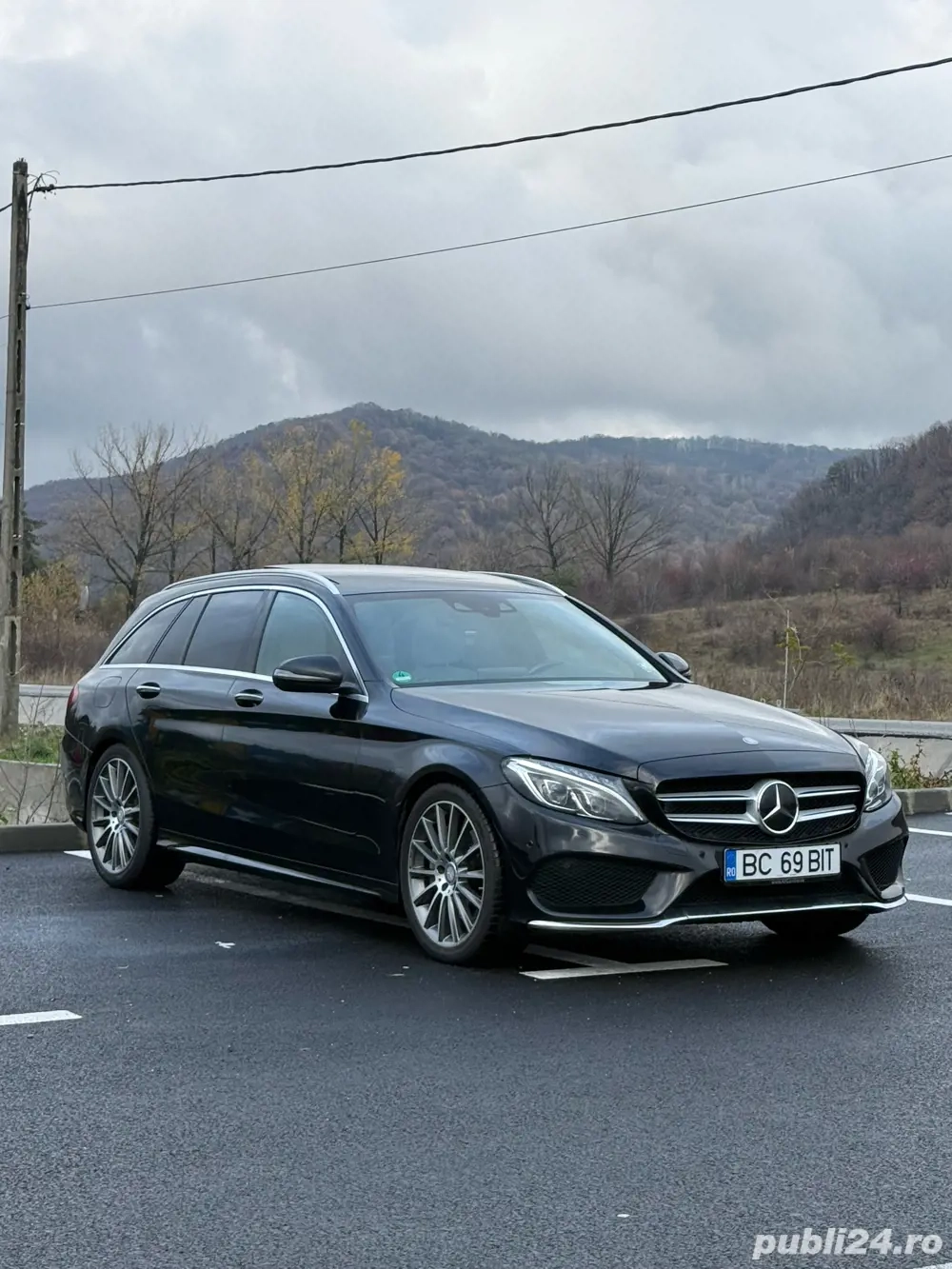 Mercedes-Benz C300 T 2.0 turbo 245cp Carl Benz, carlig, Euro 6, incalzire Ventilatie, panoramic