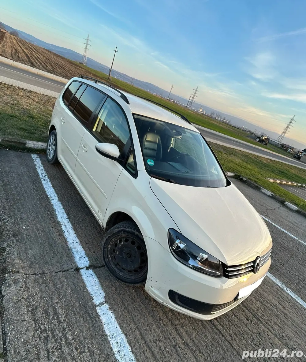 Vând VW Touran 2012, 7 locuri, 318436 km - reali, 2.0 TDI, 140 CP
