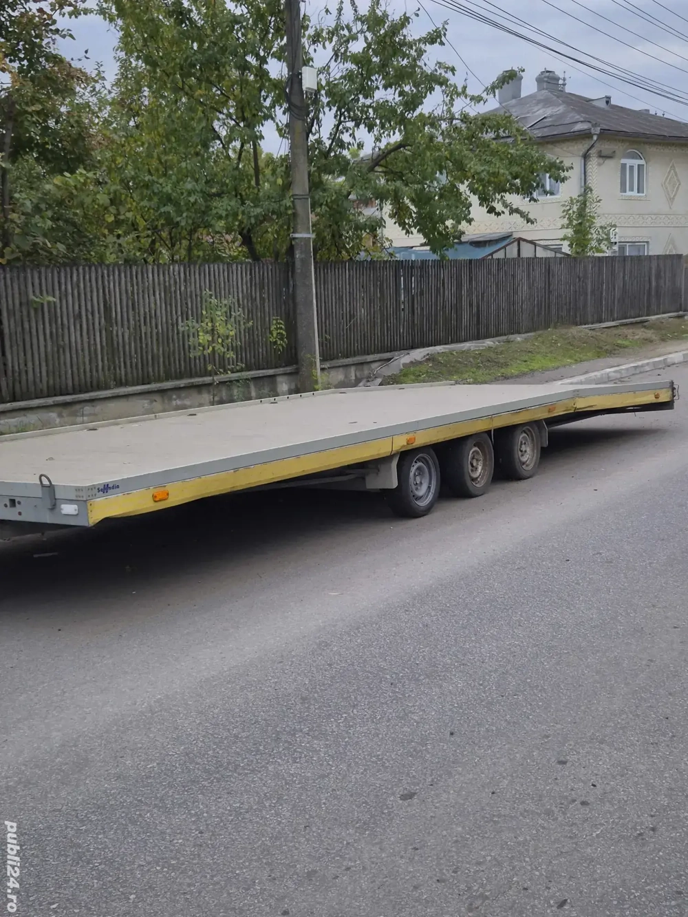 Platformă dubla ALUMINIU 2013 2 auto Vezeko Le mans 