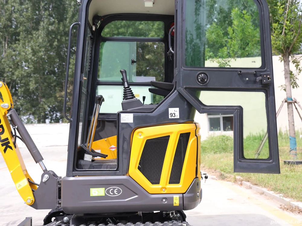 Miniexcavator 1.6 t motor Kubota 