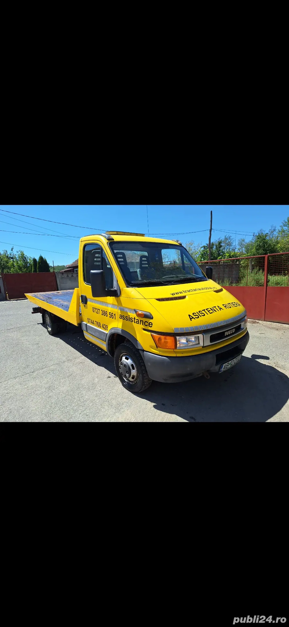 Iveco Daily 5.2T Autoplatformă | Troliu Hidraulic | An 2000 |