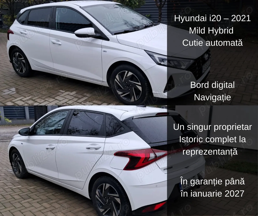 Hyundai i20, dec 2021, Automat, M-Hybrid, Garanție