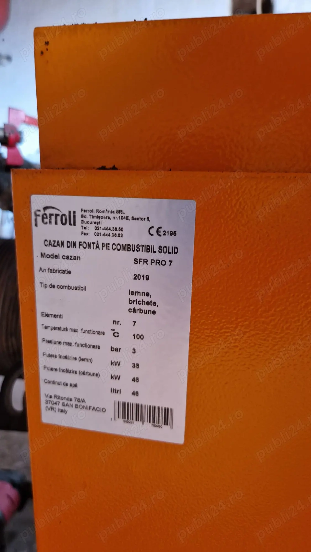 Centrala Feroli 38kw