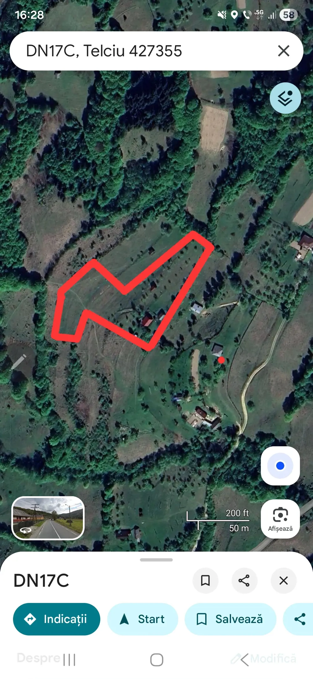 Casă locuibilă + teren 8900 mp, utilități, anexă, livadă-toate actele.