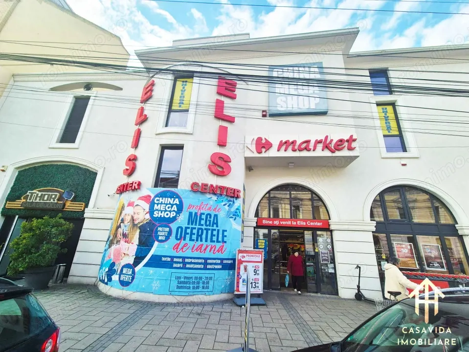 Spațiu comercial de închiriat–Ultracentral, Elis Centre, Lugoj
