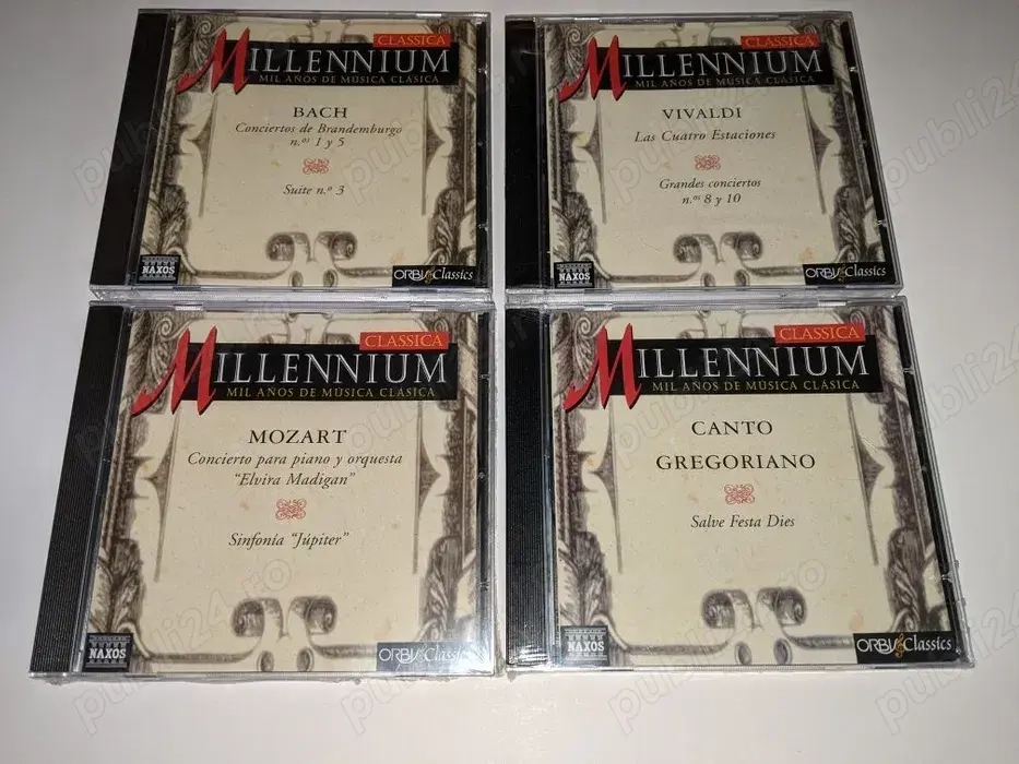 4 CD-uri noi cu muzică classică