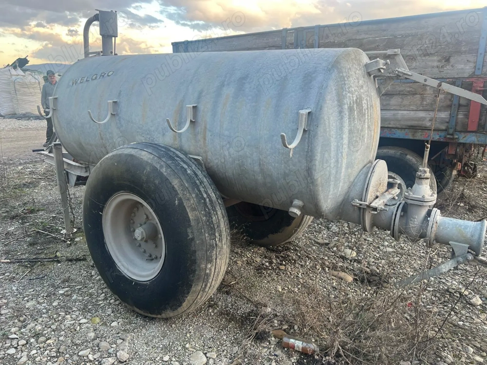 Vidanja galvanizata de 2000 Litri