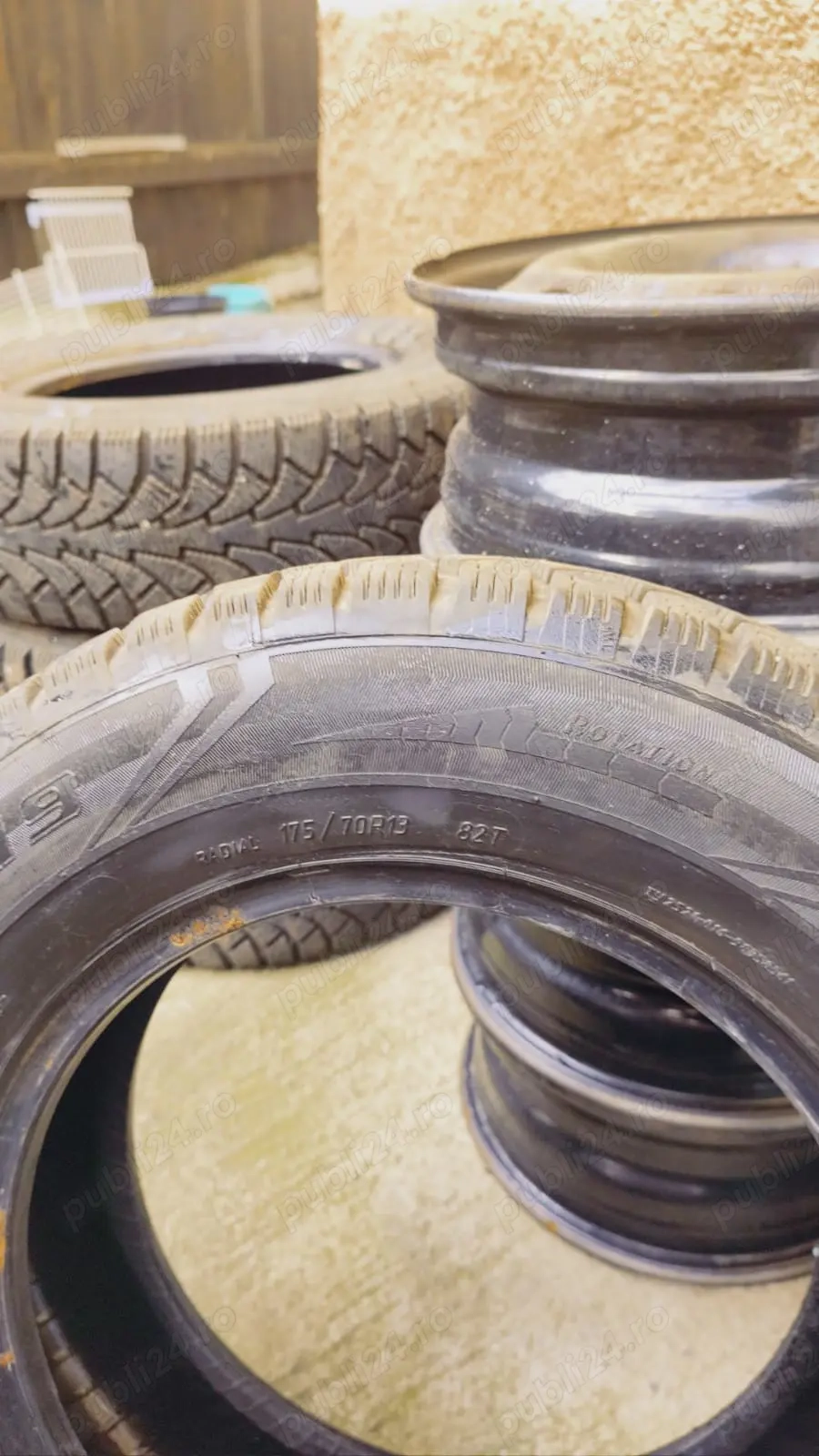 cauciucuri cu janta KAMA M+S de iarna 