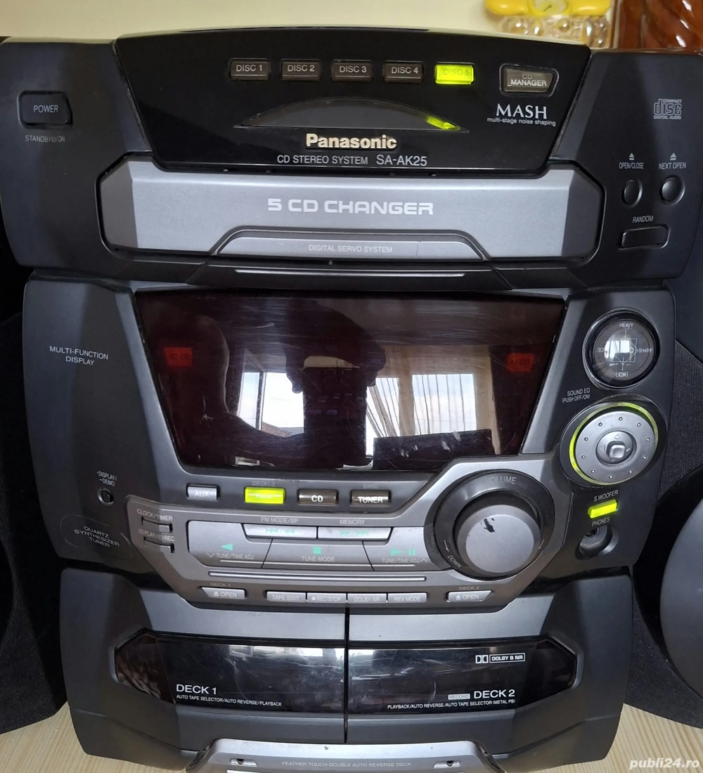 Combina muzicala Panasonic defecta