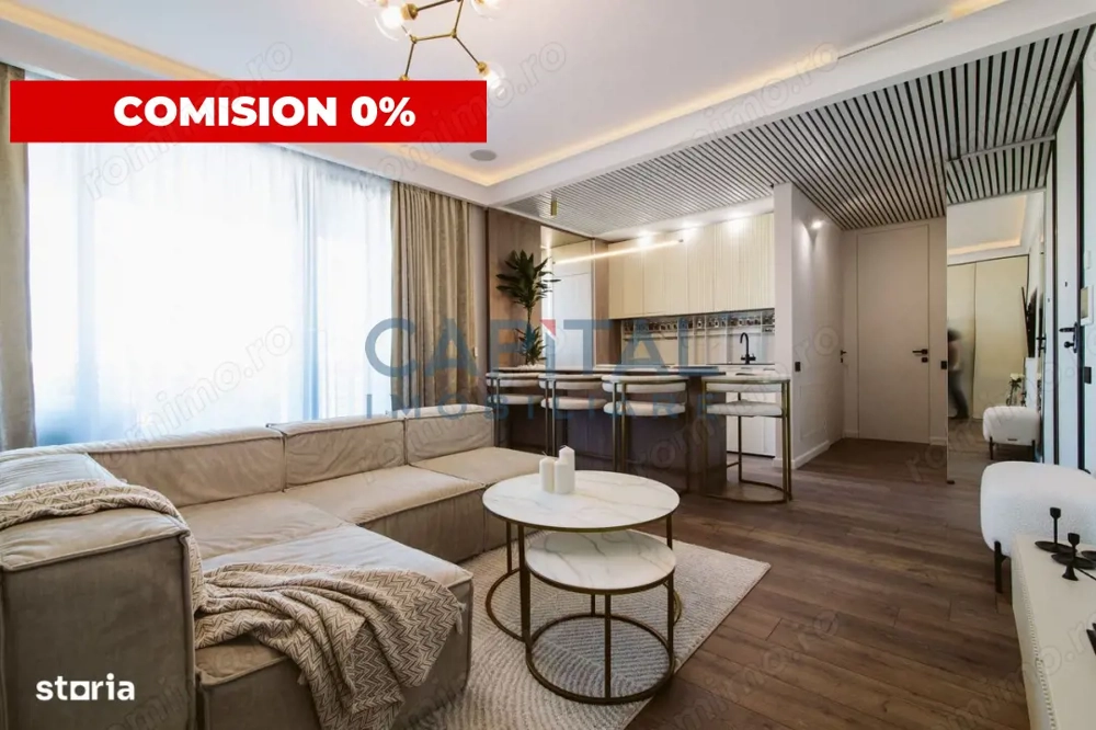 Fara comision! 2 camere 60 mp, mobilata lux, parcare, cartierul Gheorgheni