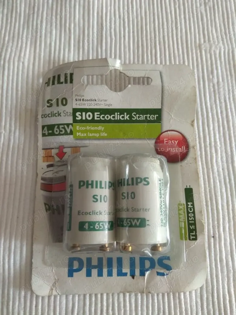 Set 2 startere Philips S10 Ecoclick 4 - 65W