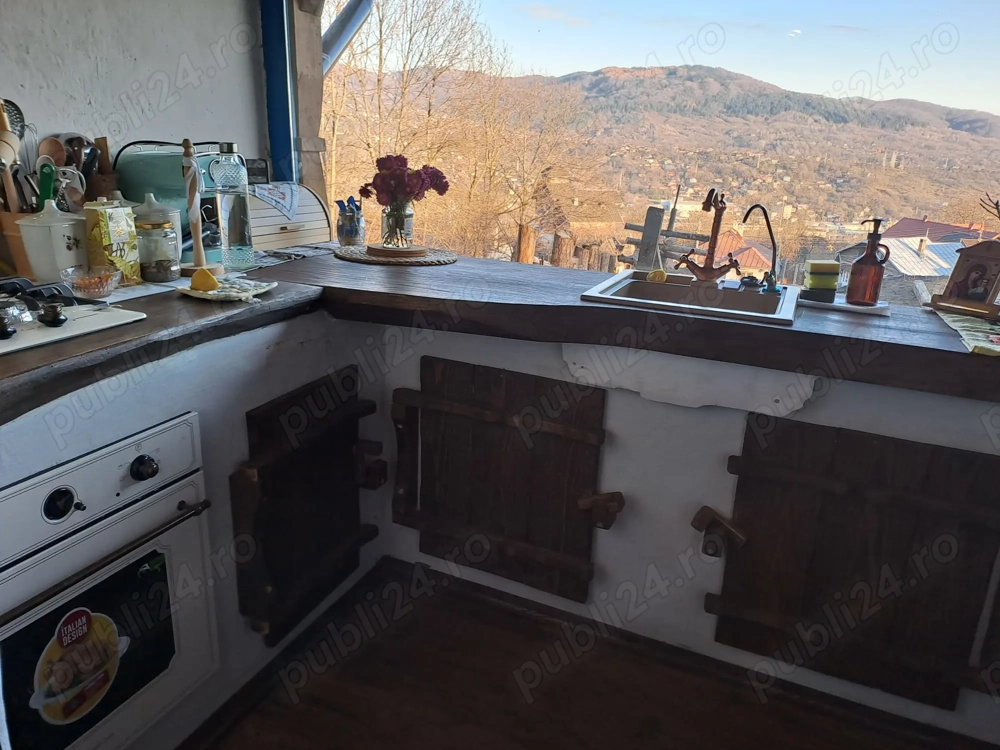 Vând mini complex tradițional: o casă maramureșeană, o căsuța de hobbit și două case bucovinene