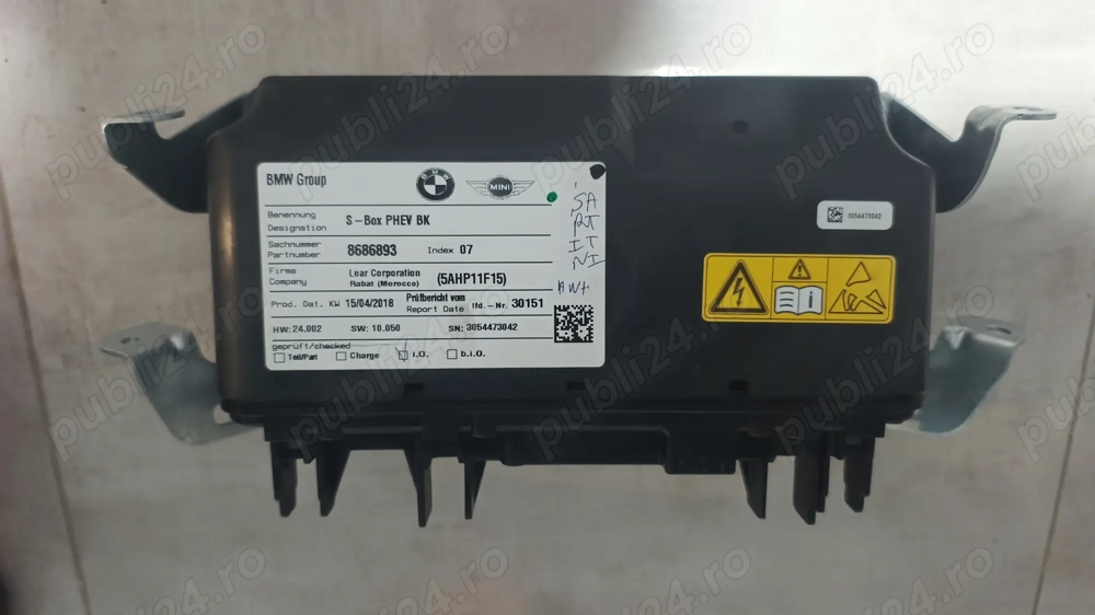 Cutie (invertor) de siguranță pentru baterii Litium 