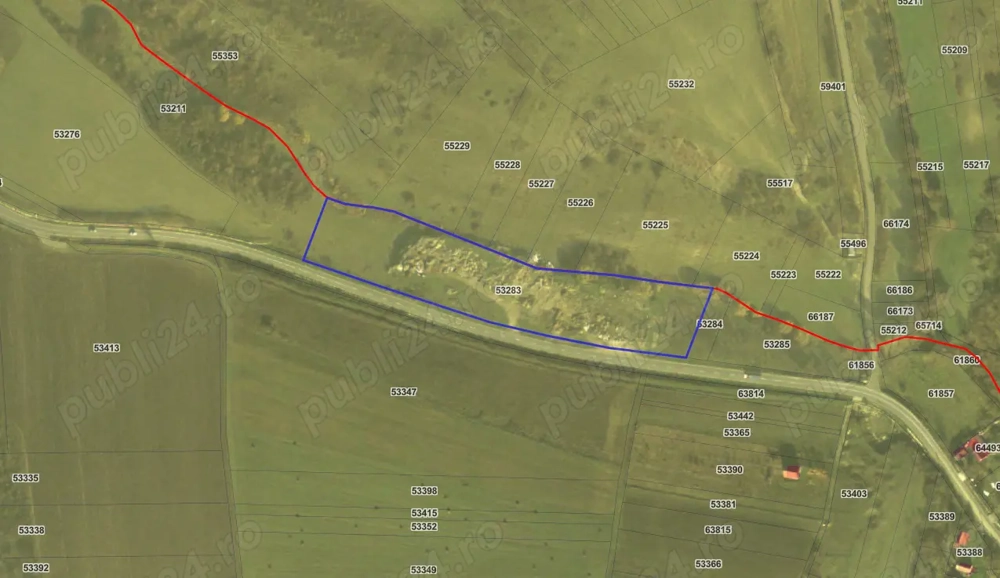 Vand teren intravilan Borsa -Cluj