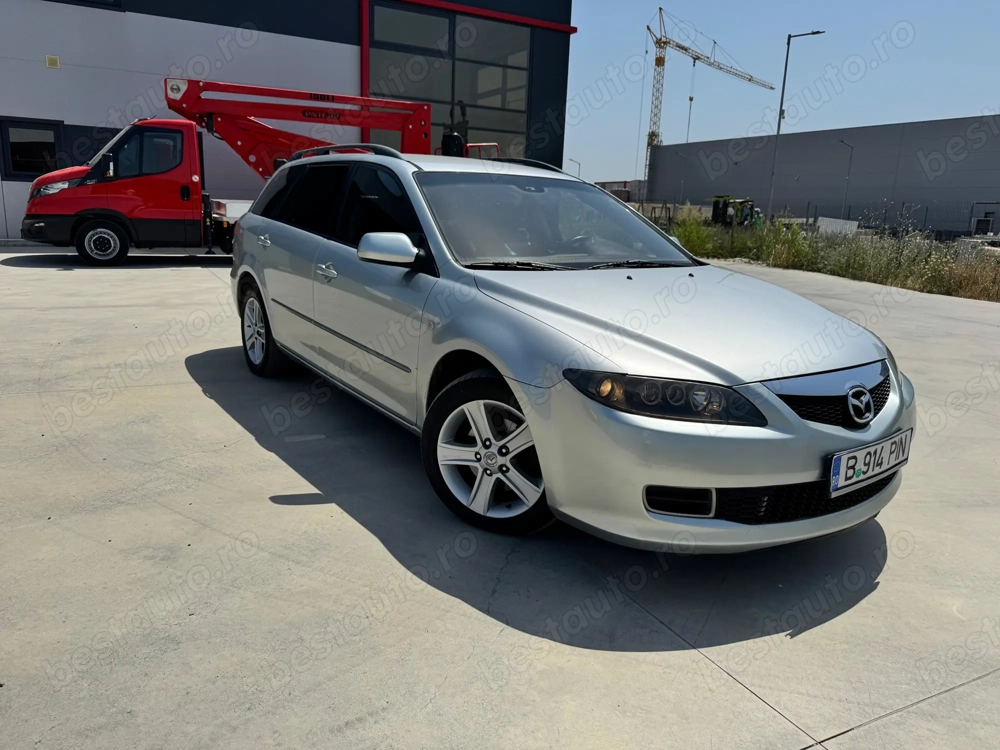 Vând Mazda 6 Break 2.0 Diesel 143 CP - Pentru Reparație sau Piese