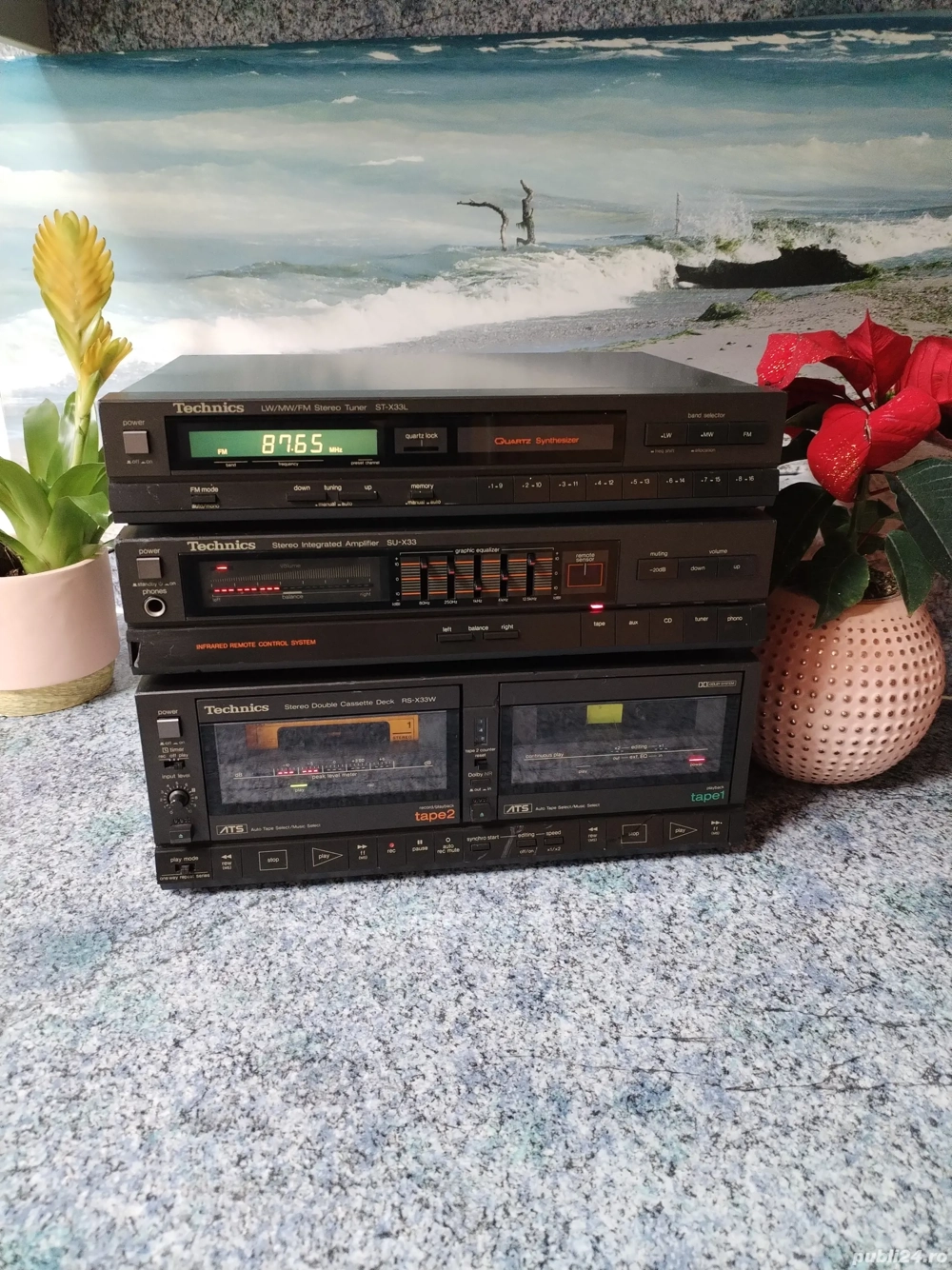 Vând micro sistem technics 