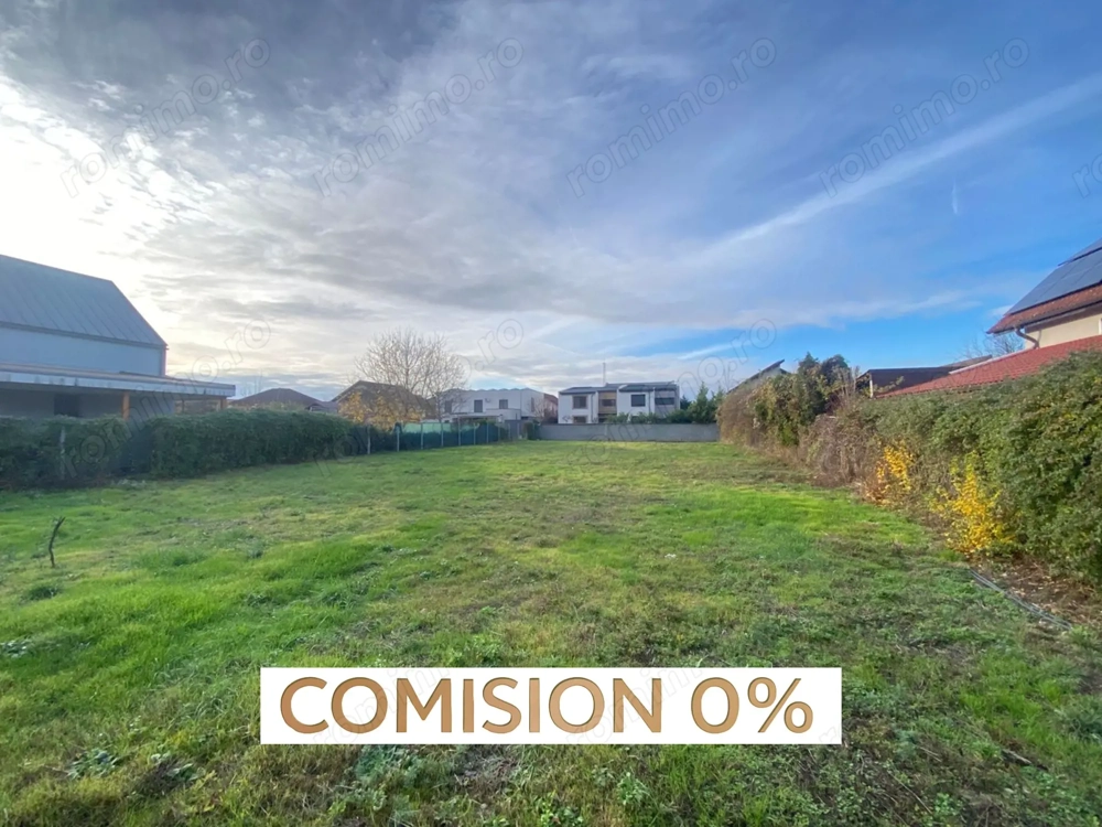 Comision 0%, Teren Intravilan, 1000mp, 20m Front, Casa ind, Dumbravita