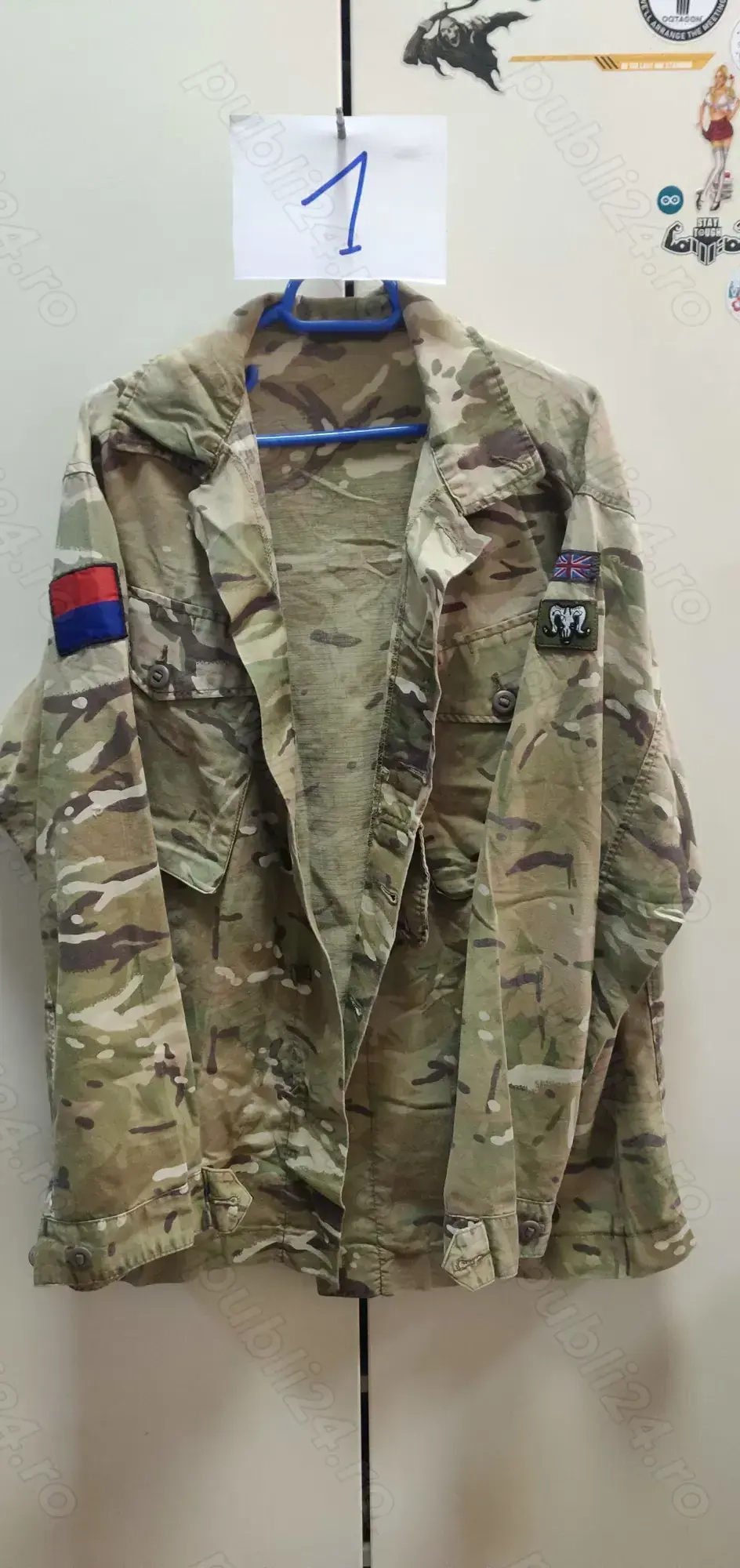 7buc Camasi multicam MTP - airsoft, mici defecte