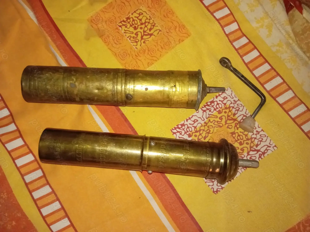 Rășnită cafea alamă vintage