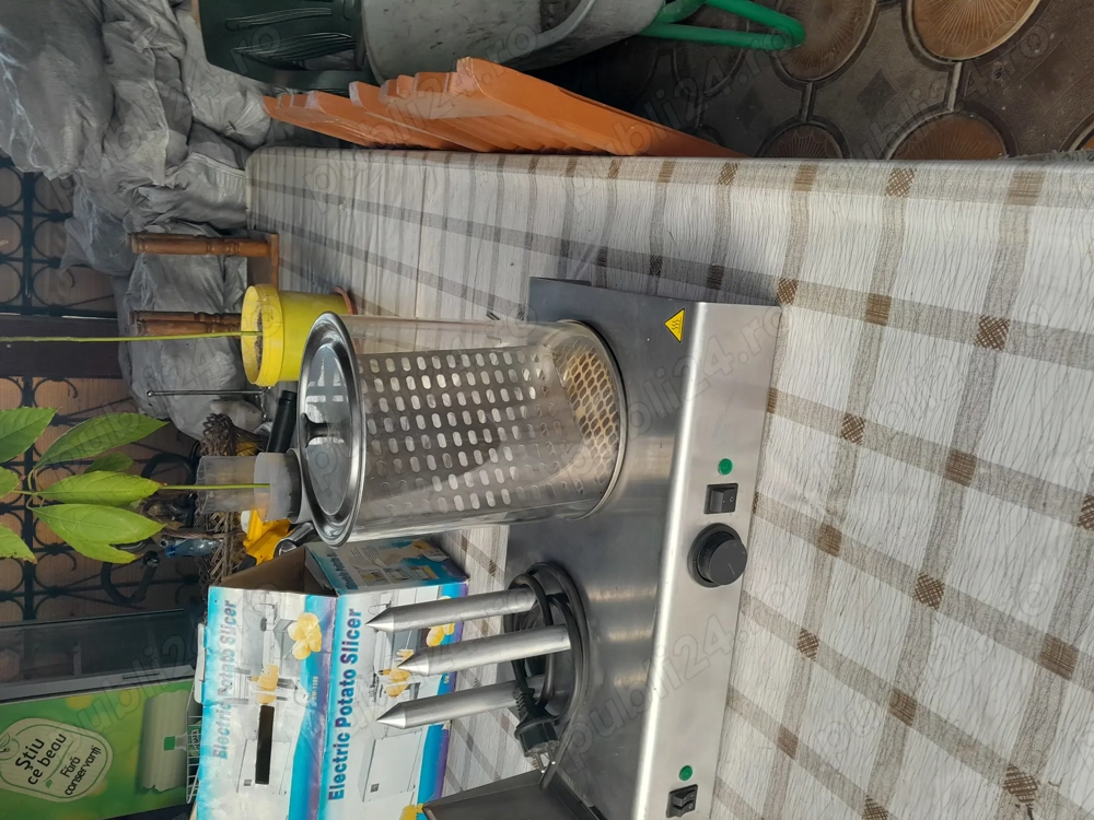 Aparat hotdog și Aparat cartofi spiralati 