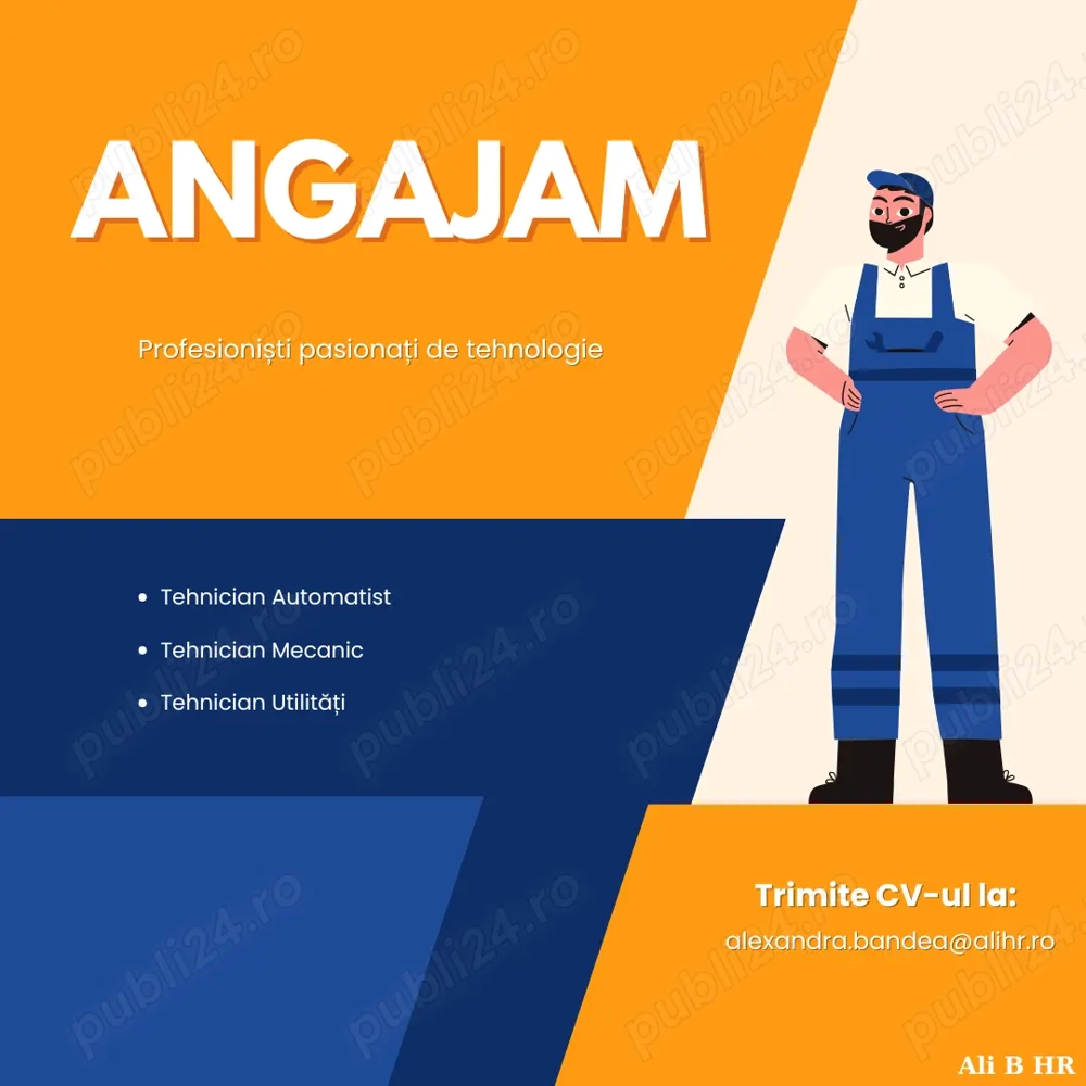 Tehnicieni automatiști Mecanici Utilități