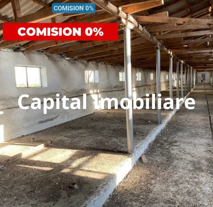 Comision 0%! Teren de vanzare 38245 mp+ constructii 3400 mp