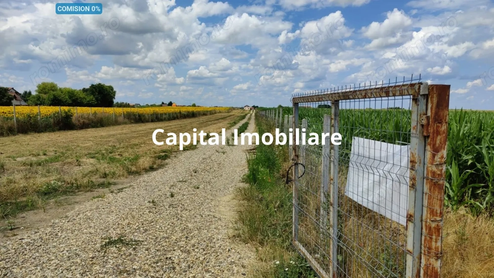 Teren agricol 9100 mp - 45.500€
