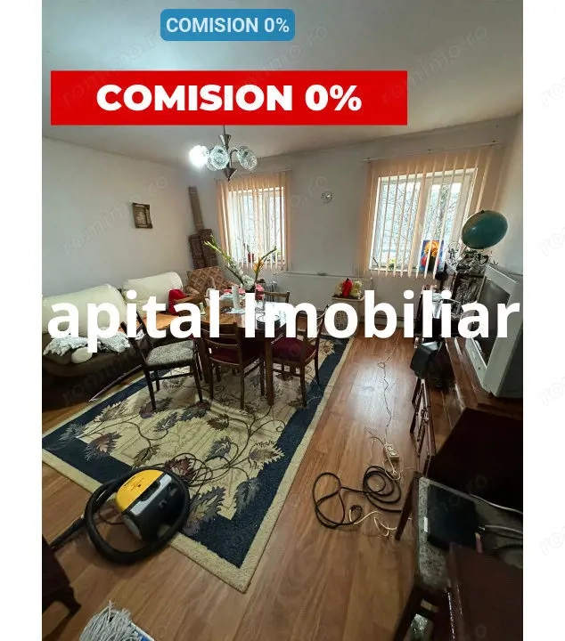 Comision 0% casa 2 camere decomandate si gradina