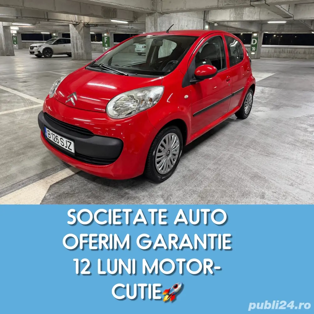 Citroen C1  1.0 Benzină  2008 152.000 reali  M+S noi Garanție 12 Luni