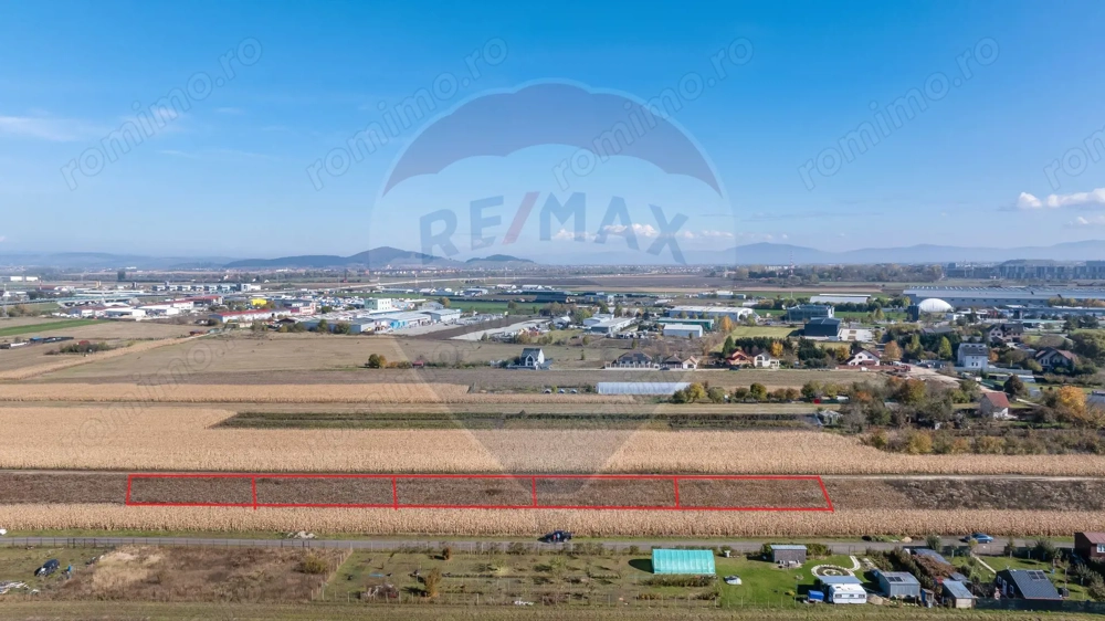 Teren Brasov -Strada Aron Pumnul, 520-1040-2600 mp, 5 loturi