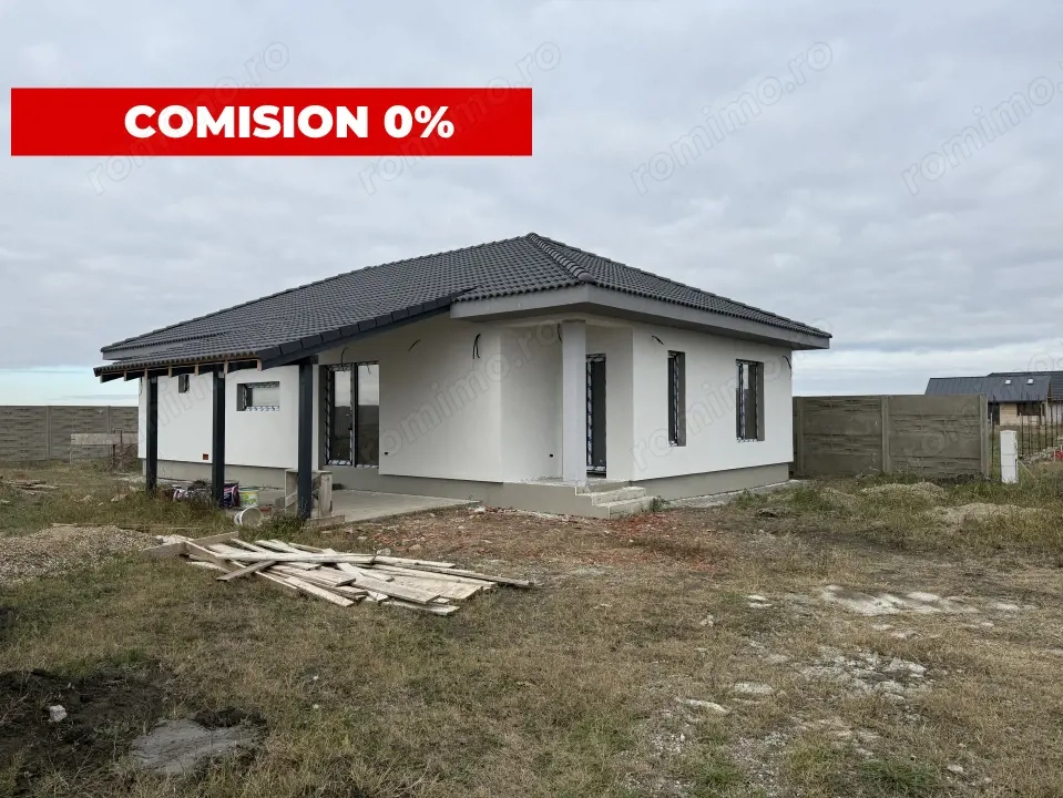 Casa individuala, 4 camere, 105 utili, 580 teren, Sanmihaiu Roman