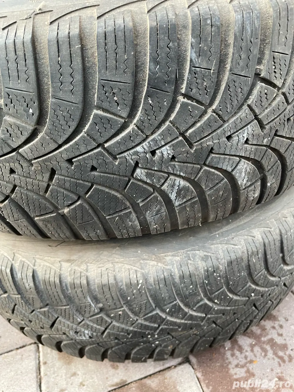 4 jante cu cauciucuri 205/60R16 Audi