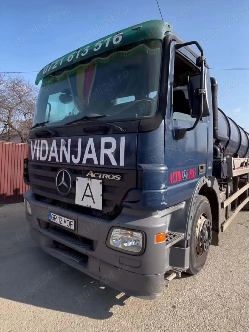 Vidanja Mercedes Actros 18 mc