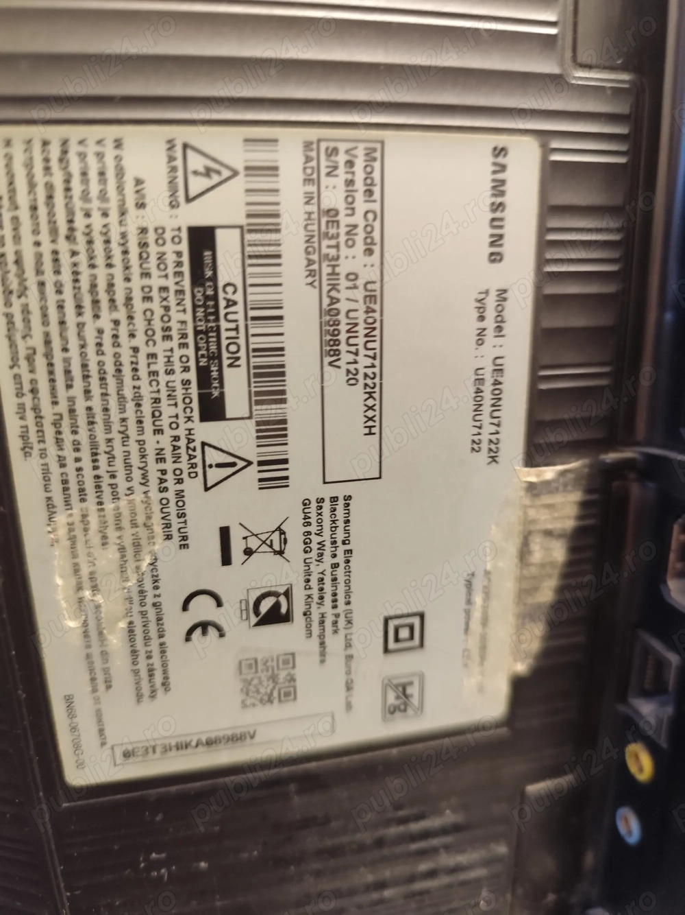 Tv Samsung funcțional bun