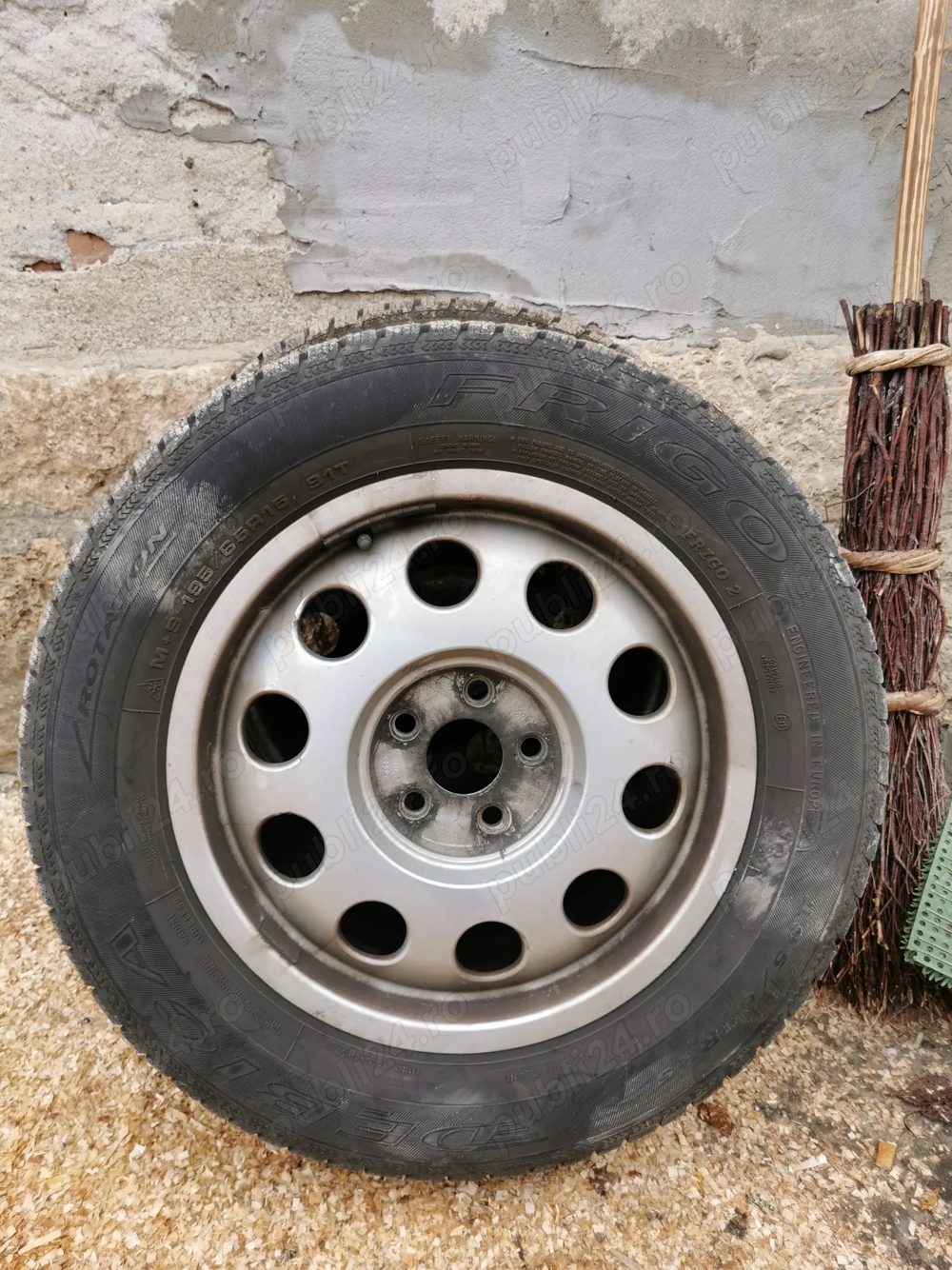 Jante + cauciucuri iarnă 195/65/15