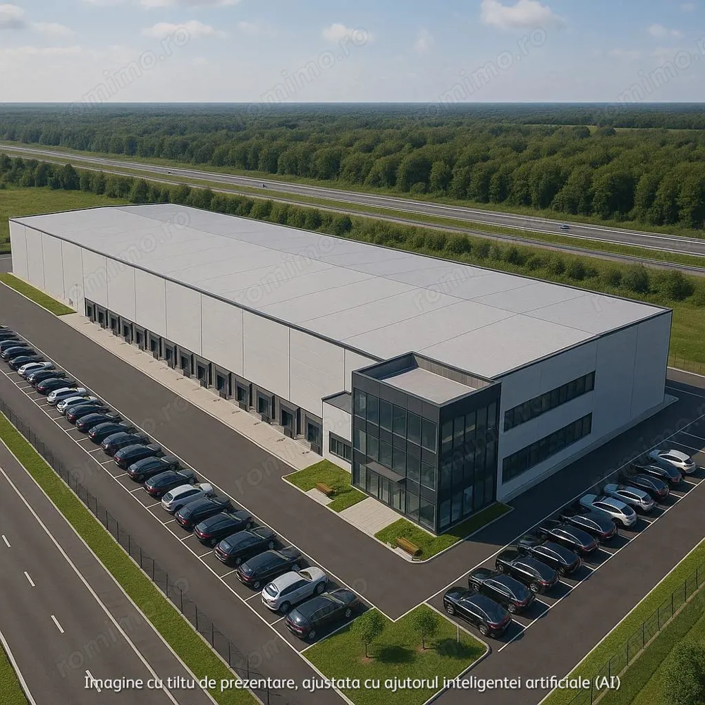 Spatii industriale si birouri 11000 mp in Popesti-Leordeni